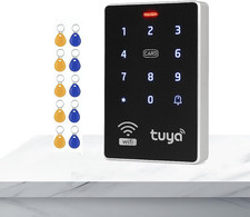 TUYA Wifi Access Controller IP68 Waterproof RFID Backlit Touch Keyboard Door Ope