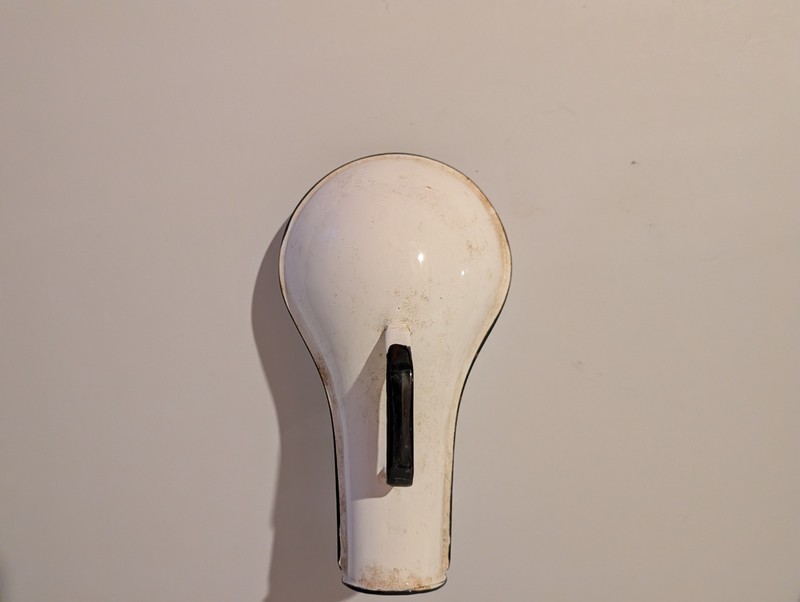 Vintage Jones Metal Product Male Urinal No.10 Enamel Ware Porcelain