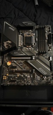 MSI MPG Z490M GAMING EDGE WIFI LGA 1200, Intel (Z490MEDGEWIFI) Motherboard