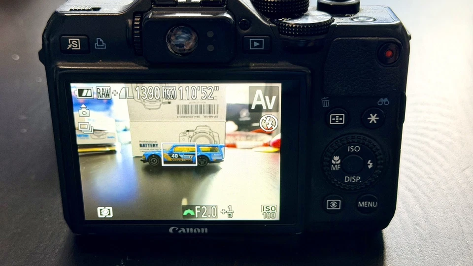 Canon PowerShot G15 12.1MP Digital Camera 2 New Batteries + Dual Charger Tested - Image 4 of 4