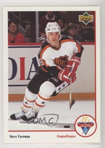 1991-92 Upper Deck McDonald's Steve Yzerman #Mc-19 HOF 1m8 - Picture 1 of 3