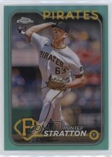 2024 Topps Chrome Update Aqua Refractor 192/199 Hunter Stratton #USC137 1my2