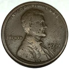 1921-S Lincoln Wheat Cent Penny VG Very Good | Better Date | Actual Coin - 2262