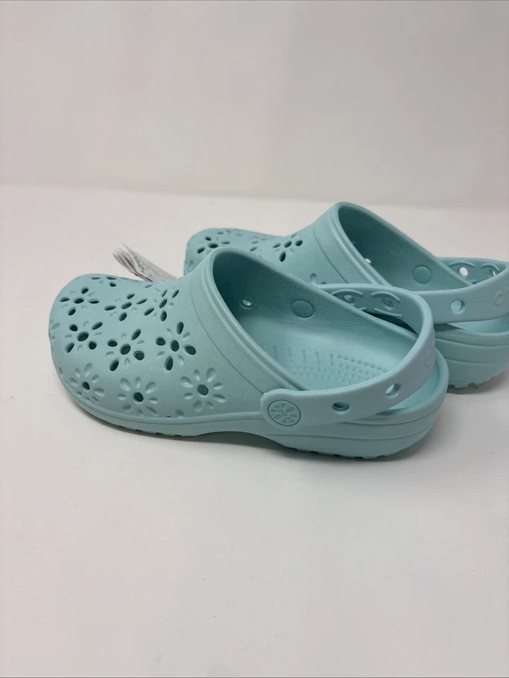 Zueco Crocs, Aguamarina, 4 US Unisex Big Kid Foto 4 de 4