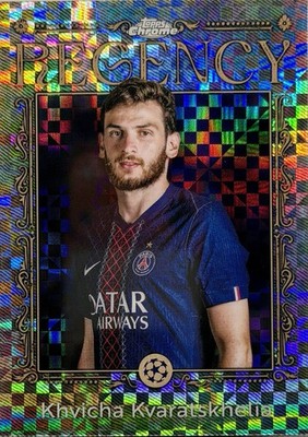 Topps Flagship Khvicha Kvaratskhelia Regency London Exclusive PSG