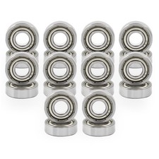 20 Pcs Deep Groove Ball Bearings, 693ZZ Bearing Steel and Double Rubber Seale...