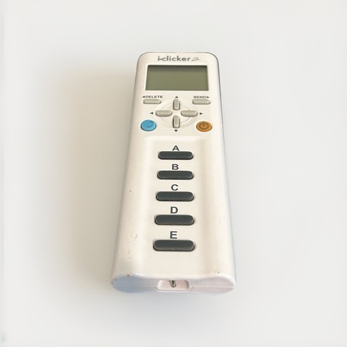 iClicker 2 Student Remote Classroom Response Control Batteries/Working