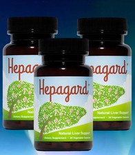 3PACK Nutreance HepaGard Natural Liver Support Supplement With N-Acetyl Cysteine