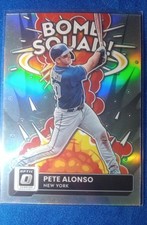 2022 Panini Donruss Optic - Bomb Squad Pete Alonso #BS-7 Holo Prizm