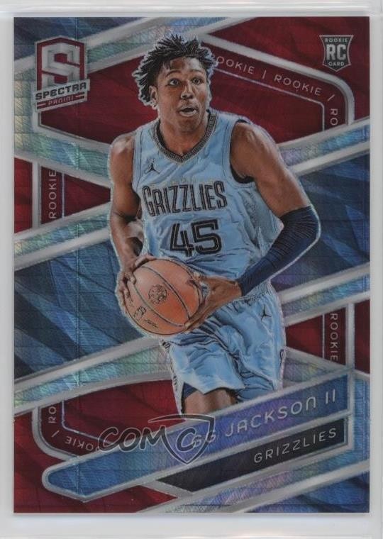 2023 Panini Spectra Rookies International Red Prizm GG Jackson II #145 Rookie RC