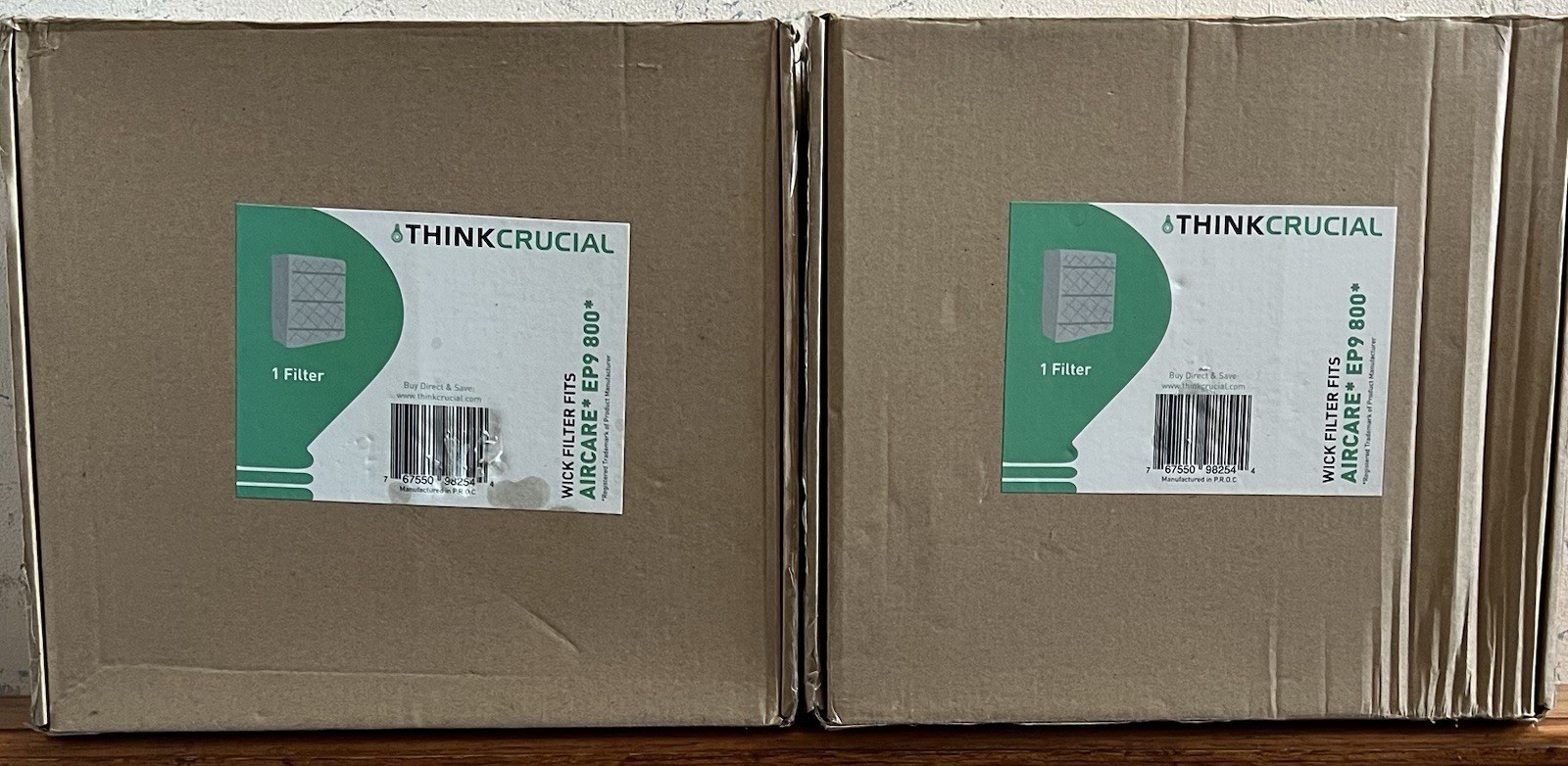 Wick Filter For Aircare Ep9 800 Lot Of 2 Opened Damaged Boxes Free Sh