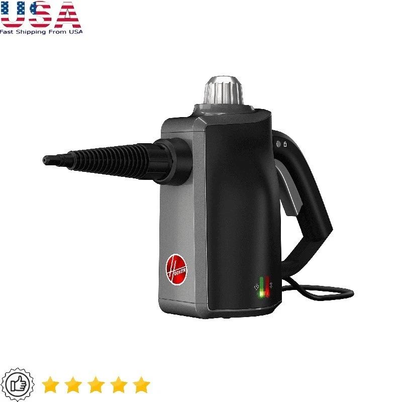Handheld Steamer Powerful Steam Cleaner 5 Attachments Compact Design Home Use