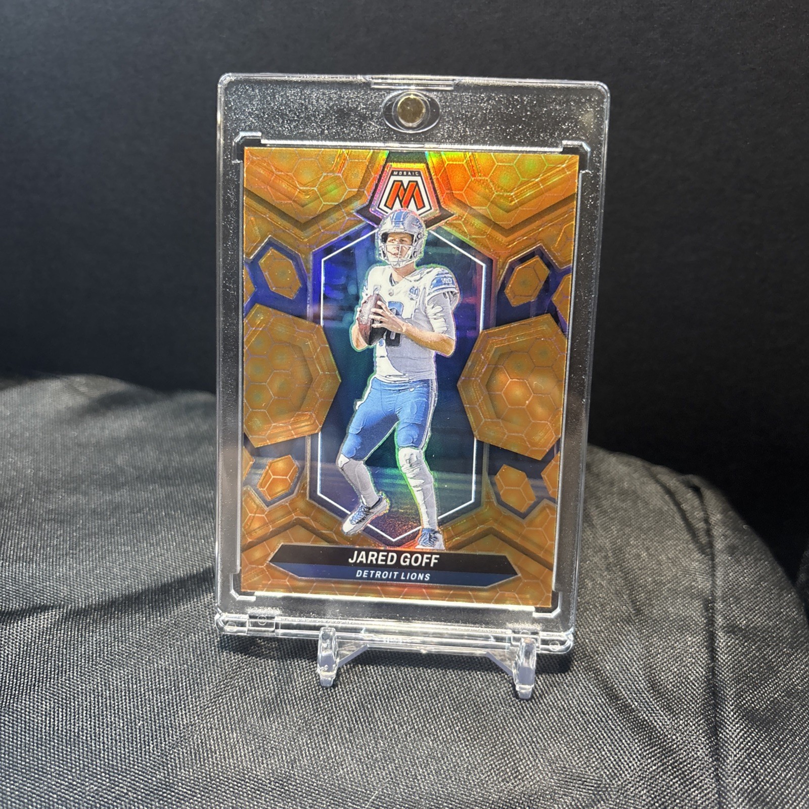 2024 Panini Mosaic Jared Goff #71 Honeycomb Detroit Lions SSP Case Hit