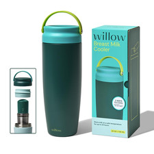 - 25Oz Portable Breastmilk Cooler - Keeps Breast Milk Cold for 24 Hours - Stainl