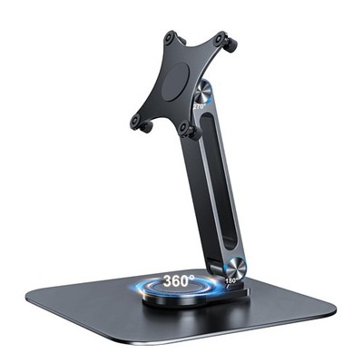 Portable Monitor Stand VESA 75x75mm Holes Anti-Loss Screws, Aluminum Alloy Ba...