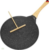 Crepe Pfanne, 26.5 Cm Pfannkuchenpfanne Induktion, Antihaftpfanne Palatschinken