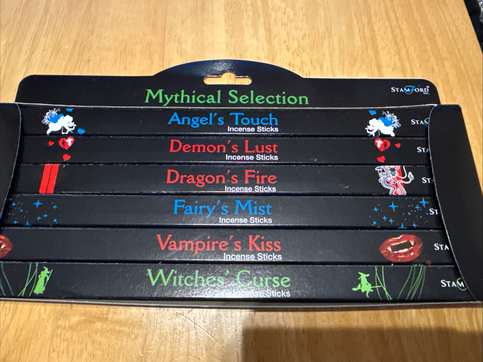 Joss Stick  Set  Mythical Incense 6 Packs Of 8 sticks