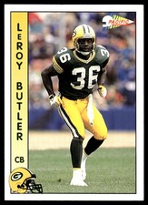 LeRoy Butler 1992 Pacific #99 Packers NFL READ FREE SHIPPING AutographDen