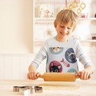 1Pc Cat Pattern Apron Cartoon Apron Painting Apron for 3-6 Years Old Kids