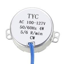50-60Hz 100-127 VAC CW 4W 5-6RPM VAC Synchronous Turntable Motor