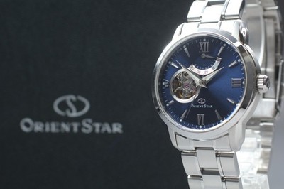 [Near MINT w/ Box] Orient Star DA02-C0-B Blue Dial Automatic Men's Japan #3480