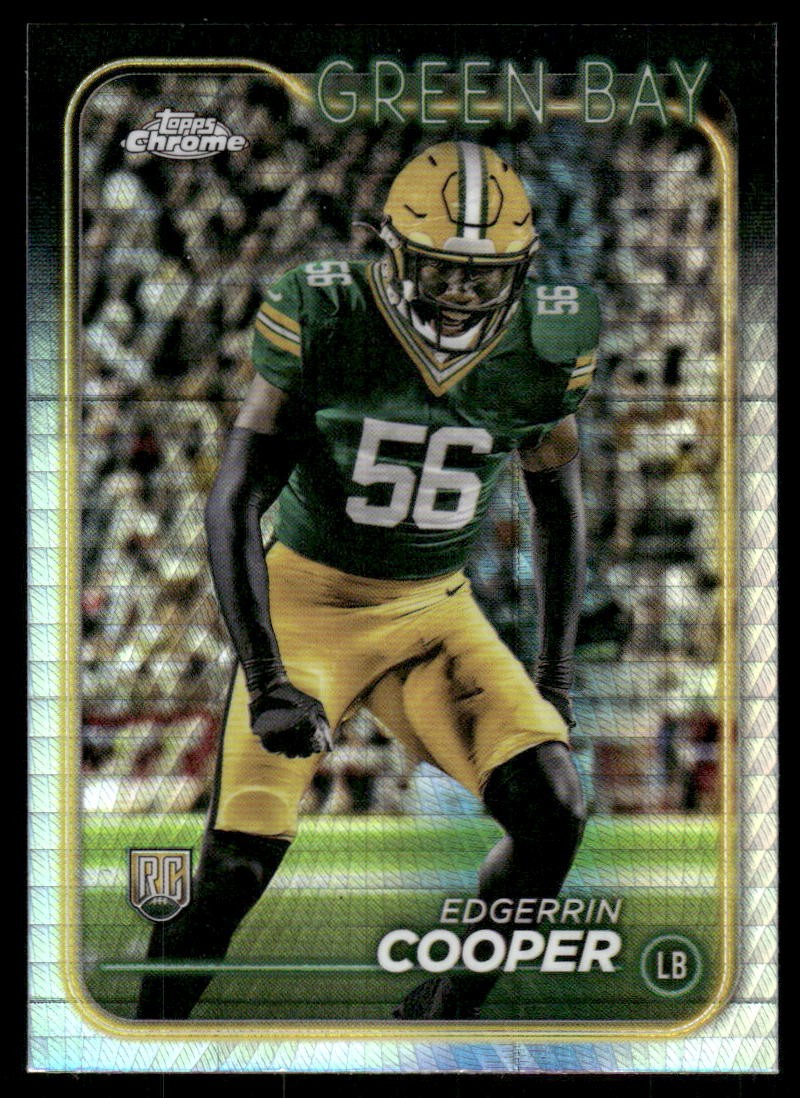 2024 Topps Chrome Prism Refractors #259 Edgerrin Cooper - FB
