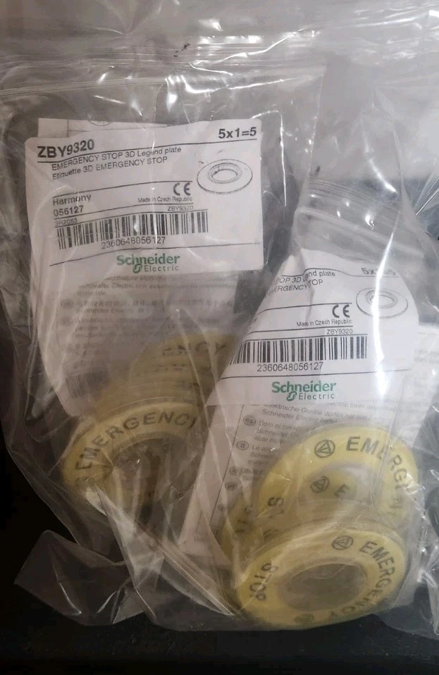 (Lote de 15- Novo Na Caixa) Botão SCHNEIDER ELECTRIC ZB5AT84 22mm, Vermelho - Imagem 4 de 4