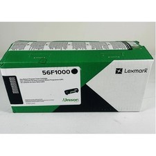 Lexmark 56F1000 56F1000 BLACK RETURN PROGRAM TONER CARTRIDGE