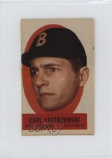 1963 Topps Peel-Offs Carl Yastrzemski (Peeling Directions) HOF 1h1