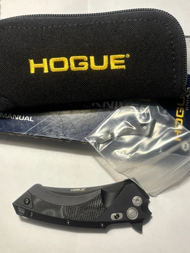 Hogue 34569 X5 3.5" Folder CPM154 Wharncliffe Blade Black Finish - Black