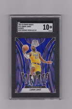 2024-25 Panini Mosaic LEBRON JAMES #13 Elevate Blue Seismic 62/149 GEM SGC 10