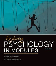 Exploring Psychology in Modules Myers, David ...