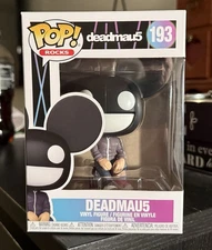 VAULTED Funko Pop Rocks: DEADMAU5 (Deadmaus) #193 w/Protector RARE!