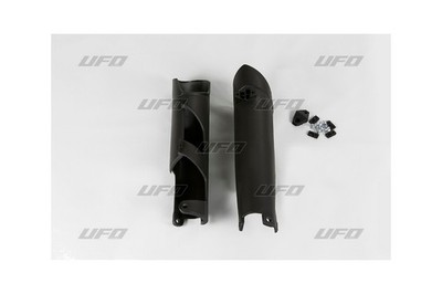 30304-Protectores de horquilla negro KT04002-001 UFO compatible con KTM EXC 500