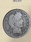 1909-S Barber Quarter