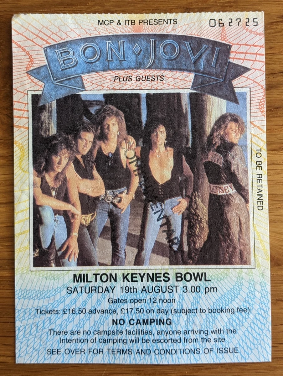 bon jovi tickets products for sale | eBay UK