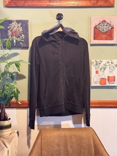 Lululemon Women's Black Full-Zip Hoodie Sweatshirt