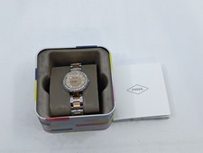 Fossil ES3405 Virginia Damenuhr Bicolor Silber Roségold Kristalle / B-Ware_0.2_5