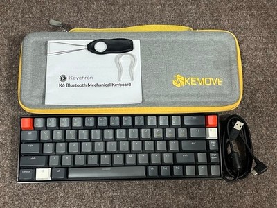 Keychron K6 Wireless Mechanical Keyboard US Layout Gateron Brown Switch Tested