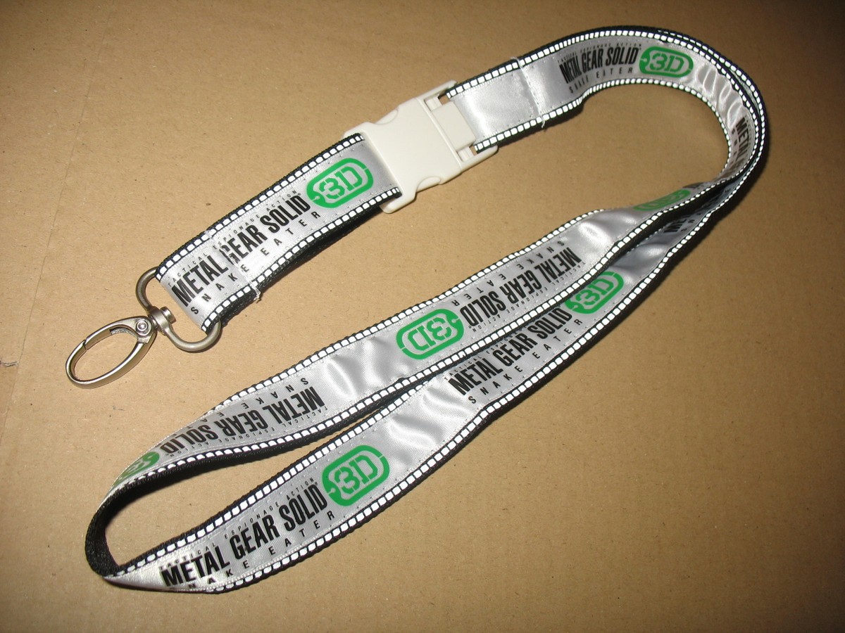 Metal Gear Solid Snake Eater 3D promotional Schlüsselband