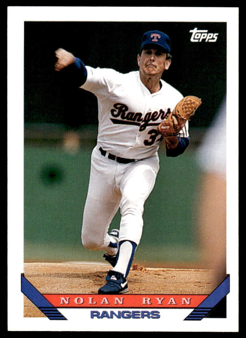 1993 Topps #700 Nolan Ryan BASEBALL Texas Rangers
