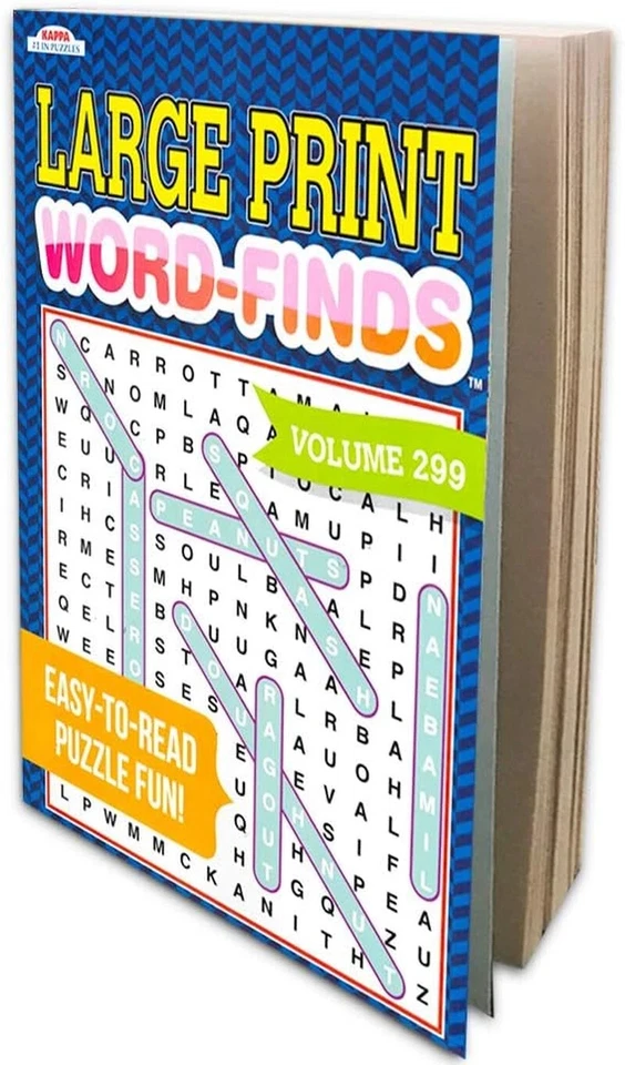 Word Find Puzzle Books for Adults Seniors - Set of 4 Jumbo Word Search Books wit - Image 2 of 4