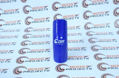 Boost Projects 2.38  Inch ID - 3.31  long 45 Degree Elbow Silicone Hose Blue