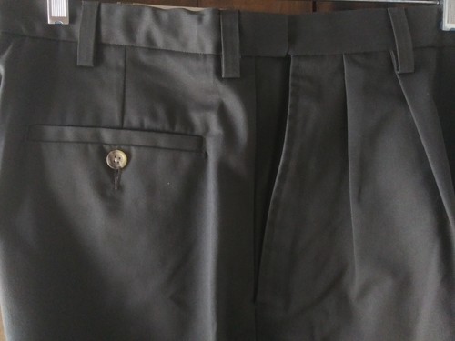 NWT 1999 Haggar Comfort Fit Waist Pleated High Rise Cotton Shorts Men's 38W Grey - Picture 13 of 15