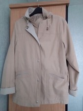 Tk Maxx Ladies Beige Coat Size 12