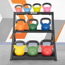 METIS Neopren Kettlebells 4-20 kg | Krafttraining Gewichte aus Gu&szlig;eisen
