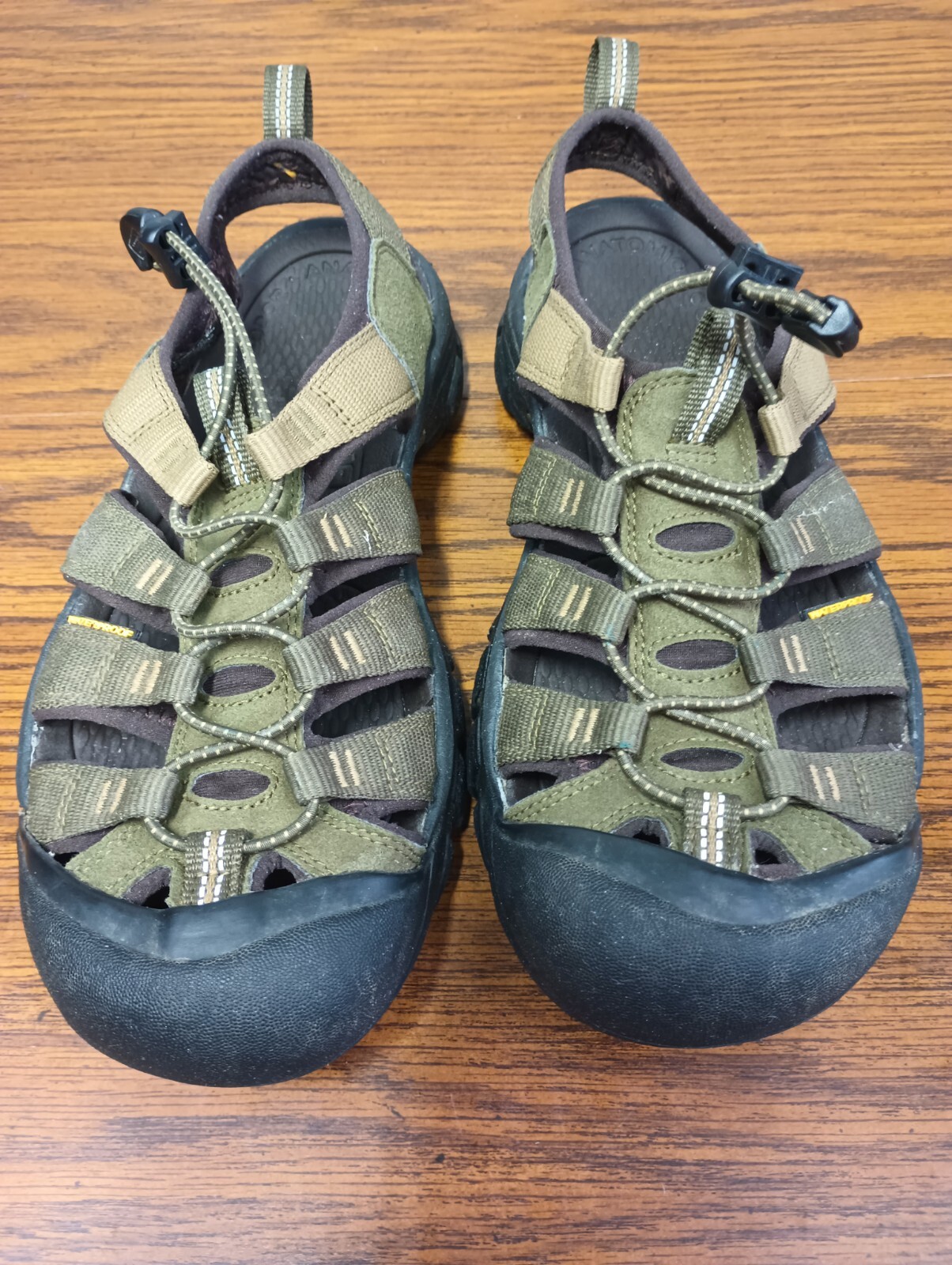 Keen Sandalo Uomo Newport H2 Taglia 8 Marrone Escursionismo Esterno Chiuso 1018941