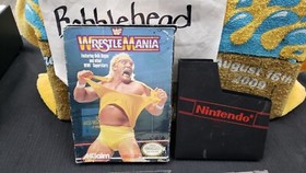 VIDEOGIOCO CIB WWF WRESTLEMANIA NINTENDO NES COMPLETO DI SCATOLA CON CUSTODIA PROTETTIVA