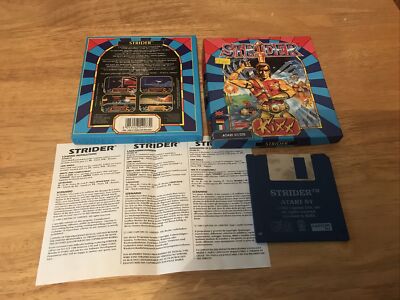 Strider 1989 Atari ST Spiel OVP B38