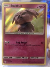 Snubbull (Holo Common) 15/18 Detective Pikachu Holo for sale online